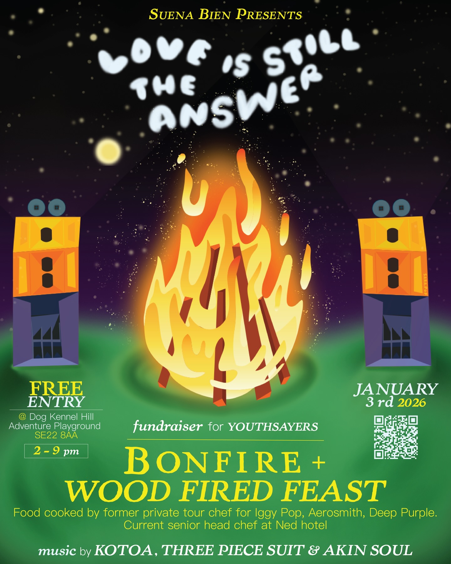 Dog Kennel Hill Adventure Playground Fundraiser Poster